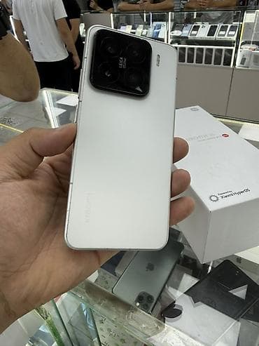Xiaomi, 15, Б/у, 256 ГБ, цвет - Белый, 2 SIM