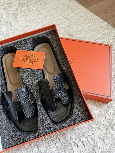 асикс оригинал: Женские шлёпанцы Hermes Paris Оригинал, абсолютно новые 🔥 Размер 39 — 2