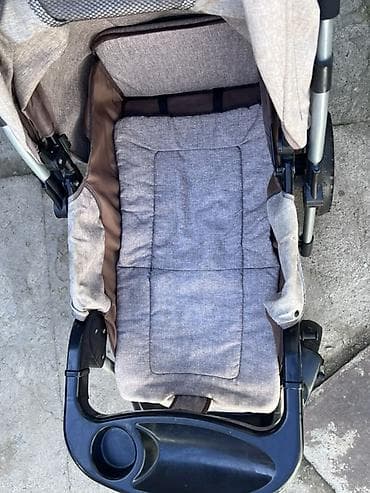 сидячие коляски: Коляска, Другой бренд, цвет - Коричневый, Б/у, Самовывоз, Платная доставка — 5