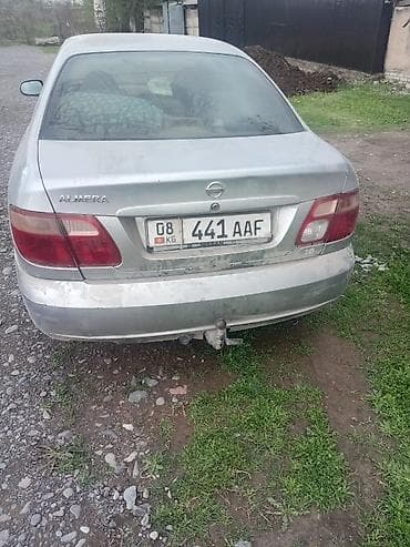 Nissan Almera: 2001 г., 1.8 л, Кол менен иштөөчү, Бензин, Седан — 3