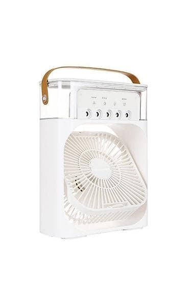мобильный вентилятор: Портативный настольный вентилятор с LED‑подсветкой - Компактный — 2