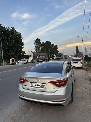 Hyundai Sonata: 2017 г., 2 л, Автомат, Газ, Седан