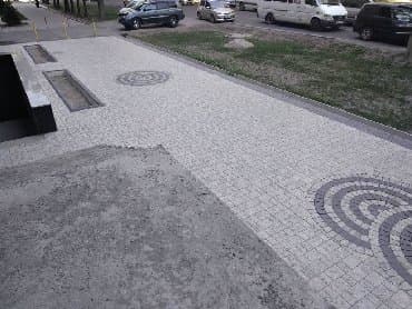 камни для аквариума: Брусчатка, тротуарная плитка под белый мрамор, камень, дерево. В — 4