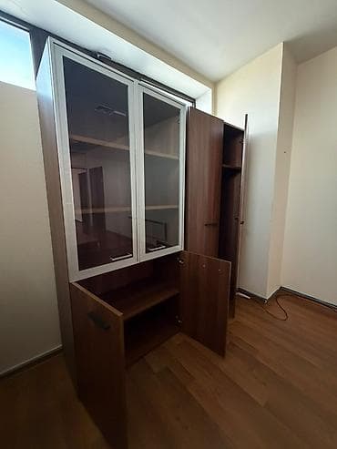 стол на заказ: Комплект офисной мебели, Шкаф, ДСП, цвет - Коричневый — 2