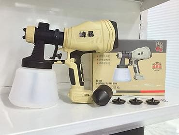 распылитель краски: Акумуляторный краскопульт Li-ion (Portable Spray Gun) - Портативный — 1