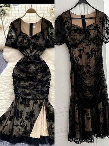mona miss: Летние платья — 2 модели 1) Платье миди с принтом Toile de Jouy - — 2