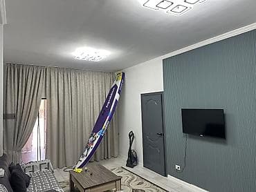 каракол бизнес: 3 бөлмө, 55 м², Жеке план, Евроремонт — 4