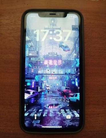 tv android: IPhone 11, Б/у, 256 ГБ, Space Gray, Чехол, 100 % — 2