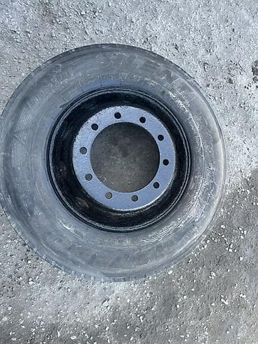 диск на прицеп: Колеса в сборе R 22,5, 1 шт, Грузовики/Автобусы, Железные, отверстий - 8 — 1