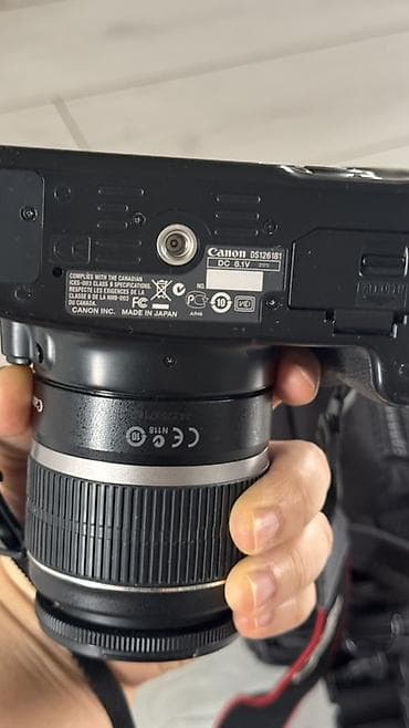 Фотоаппараттар: Зеркальная камера Canon EOS с комплектным зум‑объективом и сумкой - — 5