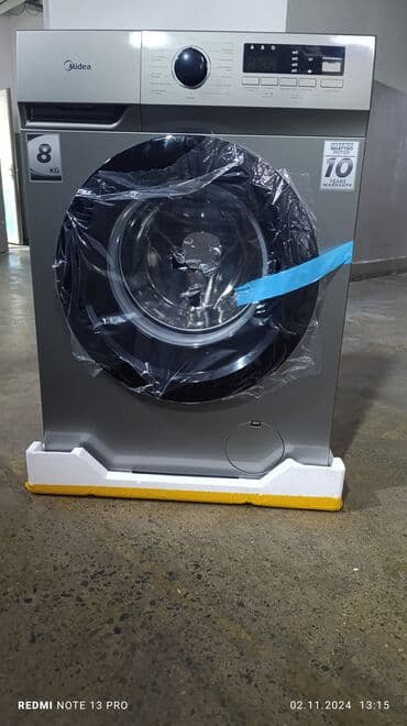 Стиральная машина Midea, Новый, Автомат, До 9 кг, Компактная