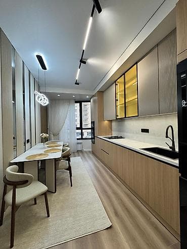 discovery studio: 2 комнаты, 73 м², Асанбай мкр Элитка, 3 этаж, Дизайнерский ремонт — 9