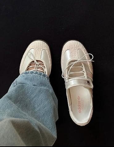Кроссовки, 37, Adidas, Новый, цвет - Бежевый