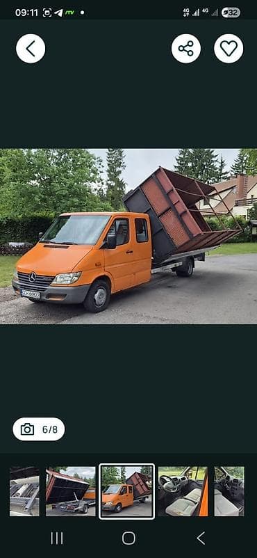 клем бишкек: Mercedes-Benz Sprinter двойная кабина с самосвальной платформой — 1