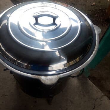 маленький чайник: Продаю казан печка 47 диаметр, на 30 литров — 2