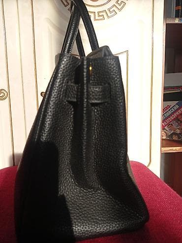 сумка тележка: Классическая сумка, Материал: Натуральная кожа, Жёсткая конструкция, Женские, Б/у — 5