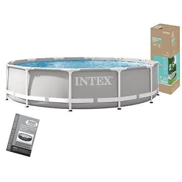 бассейн каркасной: Каркасный круглый бассейн Intex - Тип: сборный каркасный бассейн для — 6
