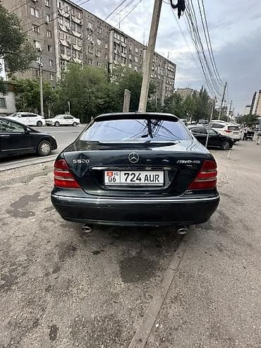 а клас мерс: Mercedes-Benz S-Class: 2001 г., 5 л, Автомат, Бензин, Седан — 6