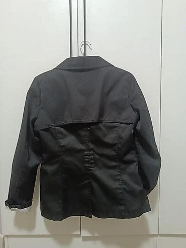 soft shell: Оригинальный женский пиджак/тренч H&M полуприлегающего кроя — 3
