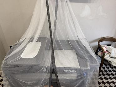 манеж с люлькой: Манеж-кровать, Новый, Раскладной — 3