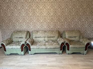 диван бу кривой рог: Продаю диван тройку состояние идеальное бу цена 15000 сом — 1
