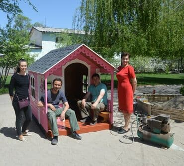 детские домики бишкек: Детский домик. Домик для Барби. Домик из дерева. Детский игровой — 10