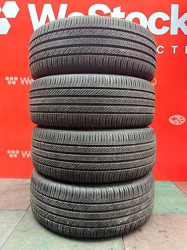 t 4: Комплект из 4 литых дисков Toyota с шинами R18 / 235 / 45 Dunlop LE — 10