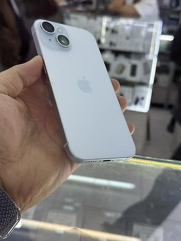 ipad 2: IPhone 15, Б/у, 128 ГБ, White Titanium, Зарядное устройство, Защитное стекло, Чехол, 84 % — 10