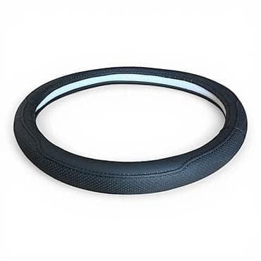 оплетки на руль: Чехол на руль, цвет - Черный, Новый, Самовывоз, Платная доставка — 1