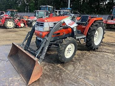 трактор с куном: Kubota L3202DT Sunshine — компактный полноприводный трактор с передней — 4
