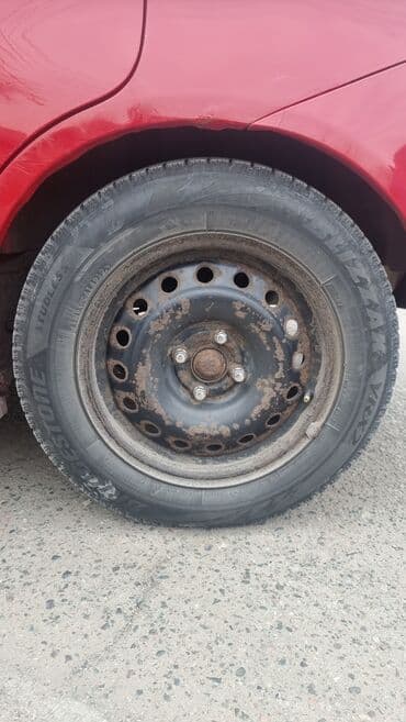 купить диски на нексию: Колеса в сборе 185 / R 15, Зима, Б/у, Комплект, Легковые, Железные, отверстий - 4 — 4