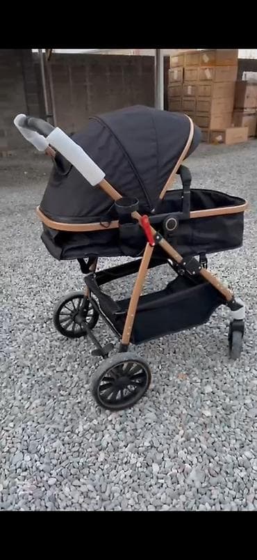 Детские электрокары: Коляска, цвет - Черный, Новый — 3