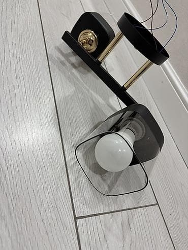 лампа стоматологическая: Потолочный светильник на 2 плафона - Дизайн: современный, сочетание — 2