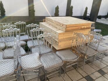 Столы: Стул для зала, Новый, Пластик — 5