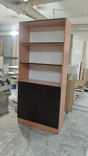 мебель для кафе ош: Офисный шкаф, Новый, цвет - Белый, ЛДСП — 5