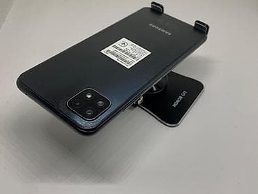 samsung: Samsung Galaxy A22 5G, Б/у, 128 ГБ, цвет - Черный, 2 SIM — 3