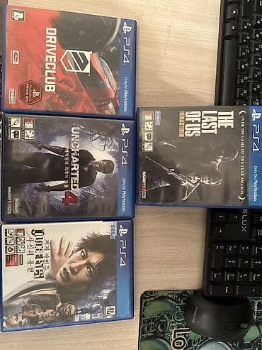 Продам набор игр для PlayStation 4 (диски в боксах): - DriveClub —