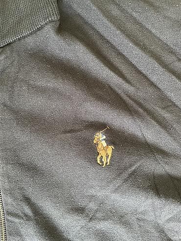 tech flece: Мужской свитер, 2XL, Polo Ralph Lauren, Б/у, цвет - Черный, Самовывоз — 2