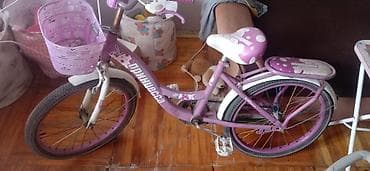 6: Детский велосипед, 4-колесный, 4 - 6 лет, Для девочки, Б/у — 4