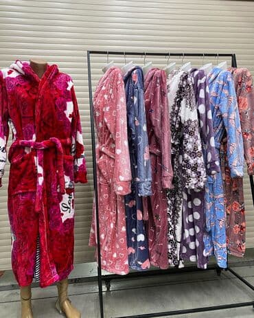 домашние халаты больших размеров: Халат, Пенка, Made in KG, XS, S, M — 8