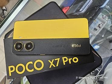 s video: Poco X7 Pro, Б/у, цвет - Желтый, 2 SIM — 1