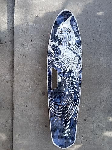 Скейборд-доска - Тип: пластиковая дека для кикборда/пенниборда -