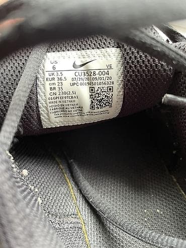 tech flecee nike: Кроссовки, 36.5, Nike, Б/у, цвет - Черный — 4