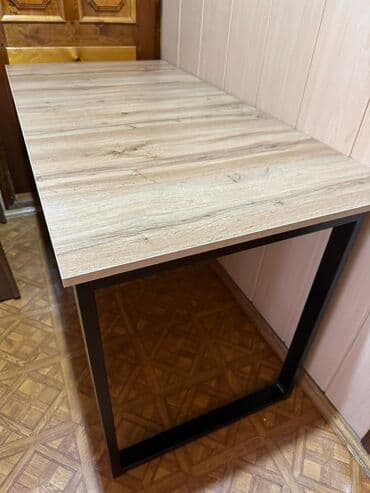 кухоный стол стул: Лофт стол 0.60×1.20×0.75 0.70×1.40×0.75 толщина 1.7см 3500сом толщина — 6