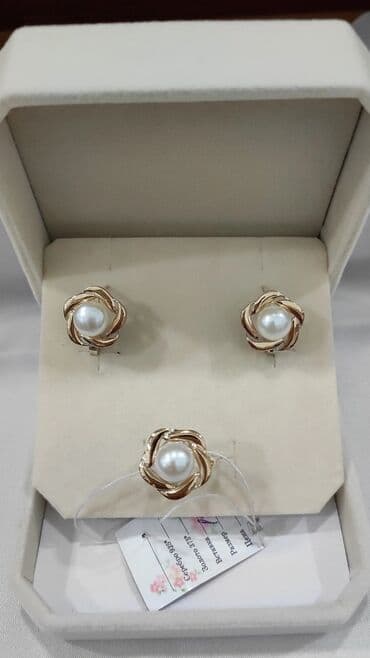 свадебные платья от производителя: Набор украшений, Проба 925, Женские, Новый — 2