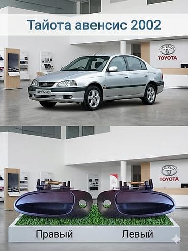 a2 group: Наружные дверные ручки для Toyota Avensis 2002 (T22) - Совместимость — 1