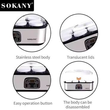 детская мультиварка: Бесплатная доставка доставка по городу бесплатная Йогуртница SOKANY — 5