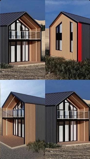 Проект и строительство современных каркасных домов барн-хаусов