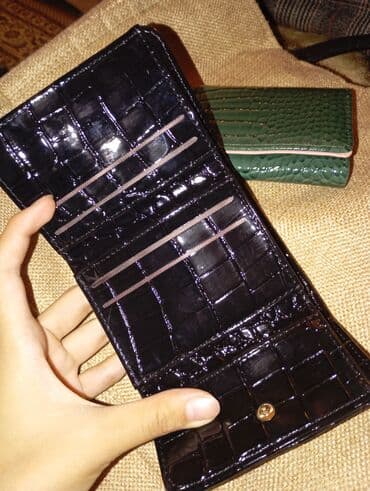 женский кошелек для документов: Турецкие кошельки лакированные . Совсем новые, состояние отличное — 4
