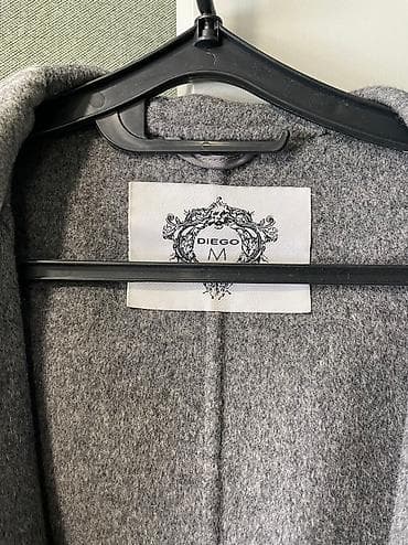 Прокат одежды: Пальто на осень-весну р.48-50 Италия, шерсть и ангора, фирма Diego M — 4